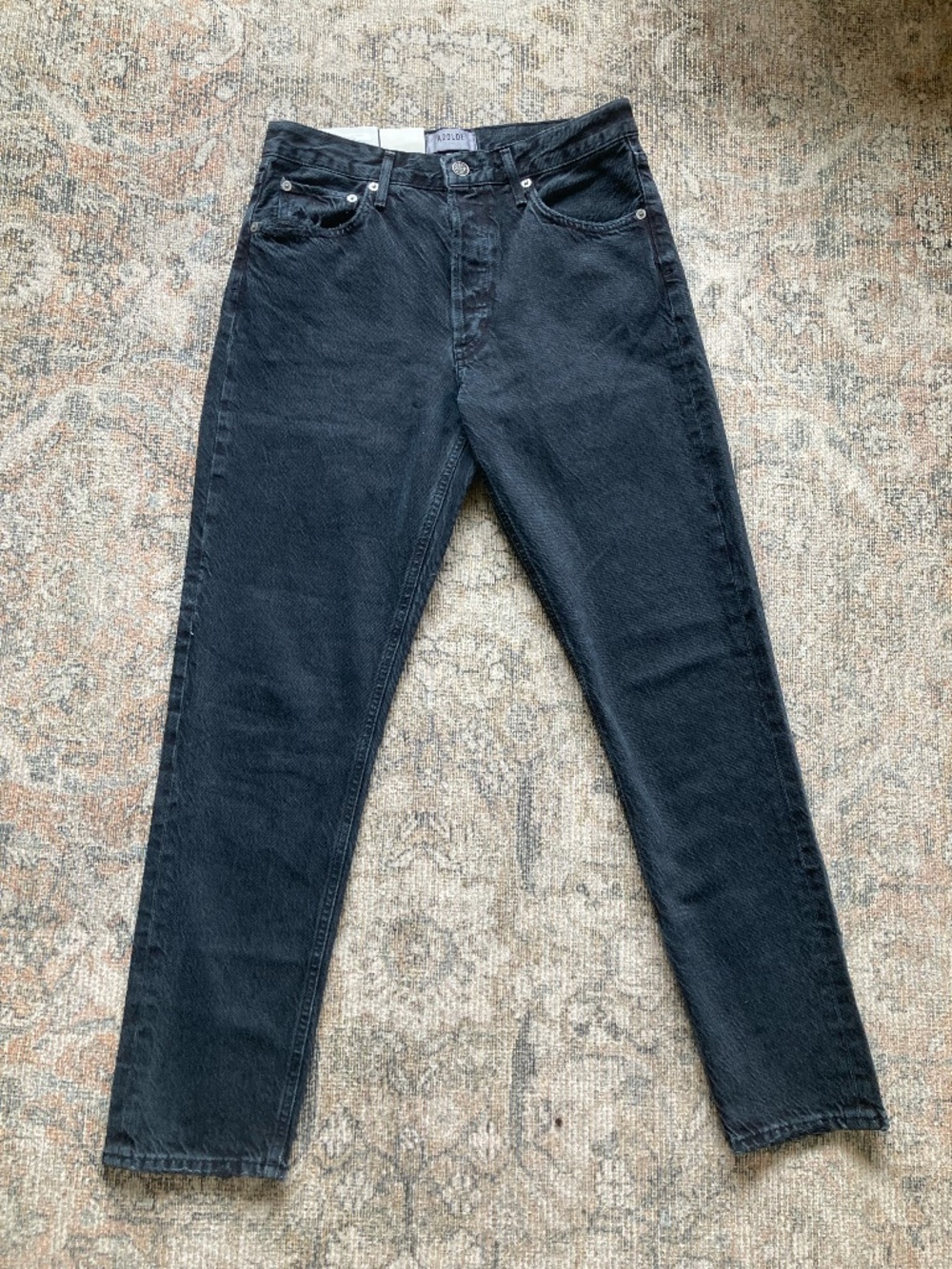 NWT AGOLDE Riley Jeans – Slim Straight | Size 27 | 100% Organic Cotton